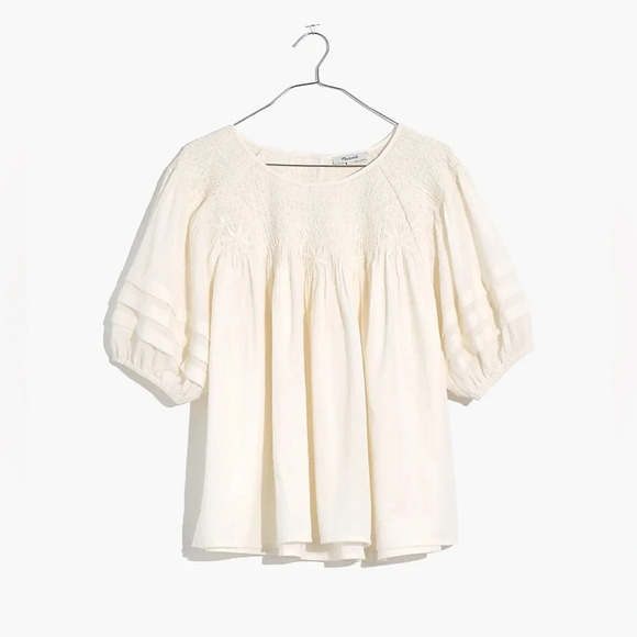 Madewell White Blouse - Picture 4 of 9